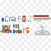 Adobe插画师建筑插图-城市街道文章-空若网 Adobe插画师建筑插图-城市街道文章-空若网