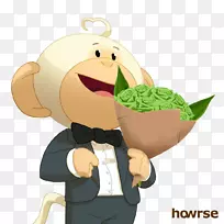 卡通人类行为手指植物-空若网 卡通人类行为手指植物-空若网