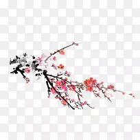 梅花剪贴画-梅花-空若网 梅花剪贴画-梅花-空若网