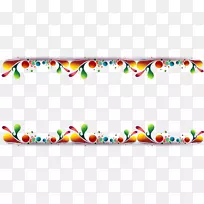 水彩画.彩色花边-空若网 水彩画.彩色花边-空若网