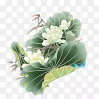 水墨画画-荷花意象-空若网 水墨画画-荷花意象-空若网