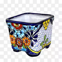 塑料花盆玻璃钴蓝餐具.玻璃-空若网 塑料花盆玻璃钴蓝餐具.玻璃-空若网