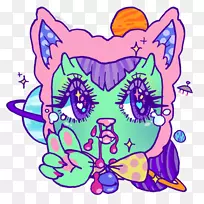 视觉艺术对称剪辑艺术-月亮日夜嚎叫-空若网 视觉艺术对称剪辑艺术-月亮日夜嚎叫-空若网