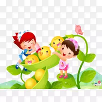 卡通儿童壁纸.手绘儿童-空若网 卡通儿童壁纸.手绘儿童-空若网