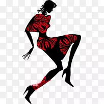 图-女性时尚剪影-空若网 图-女性时尚剪影-空若网