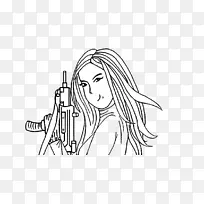 线条艺术鼻子画卡通女人-鼻子-空若网 线条艺术鼻子画卡通女人-鼻子-空若网