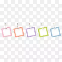 彩色三角形-彩色块标签-空若网 彩色三角形-彩色块标签-空若网