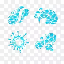 水图标-水元素-空若网 水图标-水元素-空若网