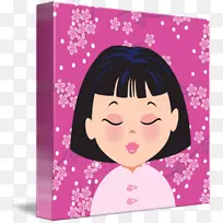 鼻子卡通女人脸颊-鼻子-空若网 鼻子卡通女人脸颊-鼻子-空若网