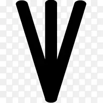 徽标线手指字形线-空若网 徽标线手指字形线-空若网