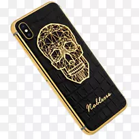 镀金iphone x电话-黄金-空若网 镀金iphone x电话-黄金-空若网