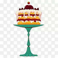 冰淇淋纸杯蛋糕草莓奶油蛋糕剪贴画-三个草莓奶油蛋糕-空若网 冰淇淋纸杯蛋糕草莓奶油蛋糕剪贴画-三个草莓奶油蛋糕-空若网