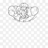 线条艺术手指剪贴画-空若网 线条艺术手指剪贴画-空若网