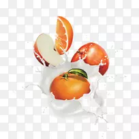 克莱门汀牛奶橘子-白牛奶喷溅免费资料下载-空若网 克莱门汀牛奶橘子-白牛奶喷溅免费资料下载-空若网