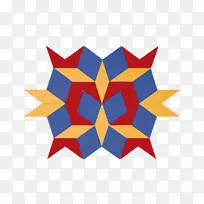 钴蓝对称线型线-空若网 钴蓝对称线型线-空若网