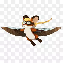 昆虫卡通传粉者-空若网 昆虫卡通传粉者-空若网