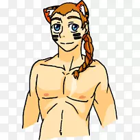 线型艺术手指智人剪贴画编织画-空若网 线型艺术手指智人剪贴画编织画-空若网