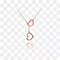 魅力和吊坠项链身体珠宝银项链-空若网 魅力和吊坠项链身体珠宝银项链-空若网