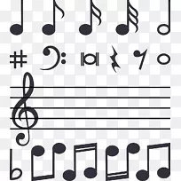 音乐音符下载人员.音符设计载体材料-空若网 音乐音符下载人员.音符设计载体材料-空若网