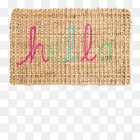 放置垫子长方形粉笔字母-空若网 放置垫子长方形粉笔字母-空若网