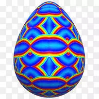 复活节彩蛋钴蓝对称图案-复活节-空若网 复活节彩蛋钴蓝对称图案-复活节-空若网