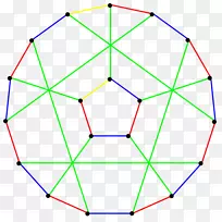 对称圆点角花型-空若网 对称圆点角花型-空若网