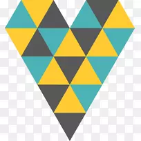 三角形对称图案-三角形-空若网 三角形对称图案-三角形-空若网