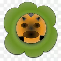 绿鼻子笑脸设计-空若网 绿鼻子笑脸设计-空若网