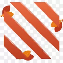 Adobe插画海报剪辑艺术-橙色斜纹-空若网 Adobe插画海报剪辑艺术-橙色斜纹-空若网