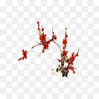 墨梅-空若网 墨梅-空若网