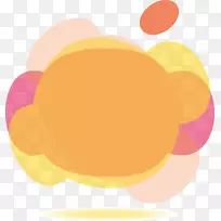 黄色圆形剪贴画-橙色盒子-空若网 黄色圆形剪贴画-橙色盒子-空若网