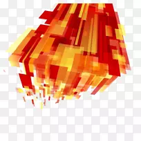 墙纸-橙色图形-空若网 墙纸-橙色图形-空若网