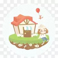 蛋糕装饰圣诞装饰品剪贴画-圣诞节-空若网 蛋糕装饰圣诞装饰品剪贴画-圣诞节-空若网