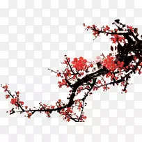 梅花画设计-空若网 梅花画设计-空若网