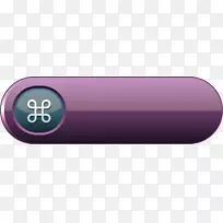 文字多媒体技术紫色立体声点击按钮-空若网 文字多媒体技术紫色立体声点击按钮-空若网