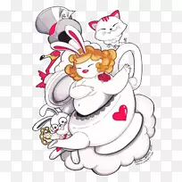 插画摄影插图-白茶壶兔-空若网 插画摄影插图-白茶壶兔-空若网