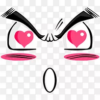 线条艺术卡通爱情剪贴画幽默笑脸-空若网 线条艺术卡通爱情剪贴画幽默笑脸-空若网