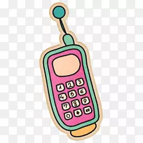 手机卡通绘图电话-漂亮卡通手机-空若网 手机卡通绘图电话-漂亮卡通手机-空若网