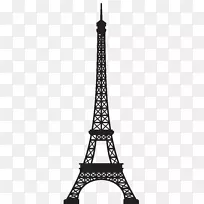 艾菲尔铁塔地标剪贴画-艾菲尔铁塔剪影-空若网 艾菲尔铁塔地标剪贴画-艾菲尔铁塔剪影-空若网