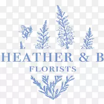 薰衣草徽标松线字体线-空若网 薰衣草徽标松线字体线-空若网