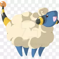 喙食肉剪贴画-Mareep-空若网 喙食肉剪贴画-Mareep-空若网