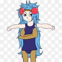 卡通手指智人剪贴画.触角扇-空若网 卡通手指智人剪贴画.触角扇-空若网