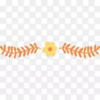 橙色剪贴画-橙花藤-空若网 橙色剪贴画-橙花藤-空若网