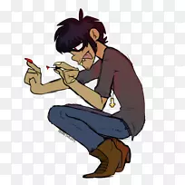 智人手指人类行为剪贴画-Gorillaz默多克-空若网 智人手指人类行为剪贴画-Gorillaz默多克-空若网