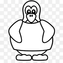 企鹅t恤鸟色书剪贴画.衬衫轮廓-空若网 企鹅t恤鸟色书剪贴画.衬衫轮廓-空若网