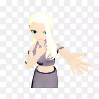 手指人类头发颜色卡通服装.紫色-空若网 手指人类头发颜色卡通服装.紫色-空若网