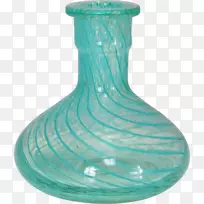 玻璃花瓶水绿松石-埃及圣甲虫-空若网 玻璃花瓶水绿松石-埃及圣甲虫-空若网