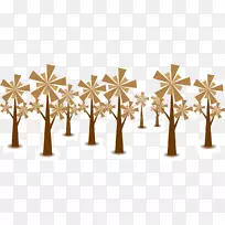 树下载-扁平棕星树-空若网 树下载-扁平棕星树-空若网