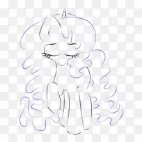 线艺术耳素描-尤利斯之夜-空若网 线艺术耳素描-尤利斯之夜-空若网