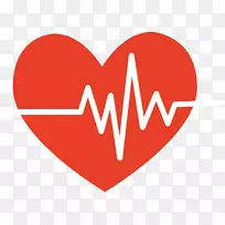 心脏心电图-心跳动画-空若网 心脏心电图-心跳动画-空若网
